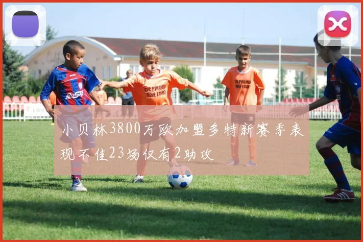 小贝林3800万欧加盟多特新赛季表现不佳23场仅有2助攻